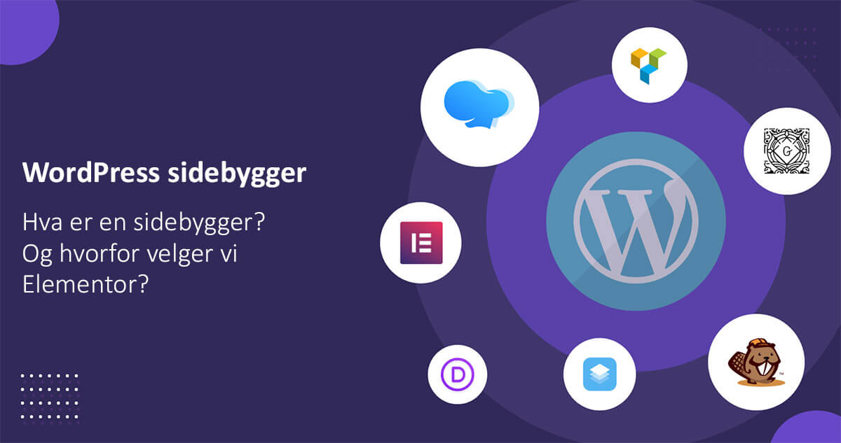 Hva er en sidebygger i WordPress?